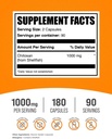 BulkSupplements.com Chitosan Capsules - Chitosan Supplements, Chitosan 1000mg - from Shellfish, 2 Capsule per Serving, 180 Capsules (Pack of 1) 3