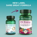Purity Products Bundle - Krill Omega 50+ with CoQ10 + B-12 Energy Melt - Krill Omega 50+ with CoQ10 (Krill Oil, Fish Oil, CoQ10, Vitamin D) B-12 Berry Melt (Methylcobalamin B12 + B6 + D3 + More) 5
