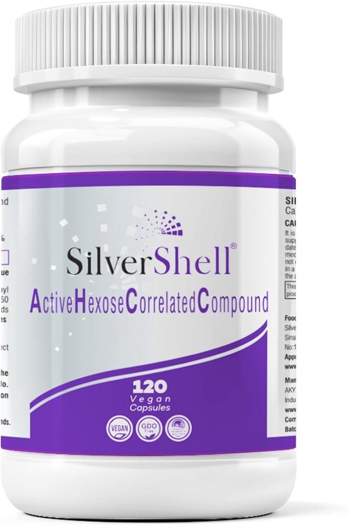Active Hexose Correlated Compound Supplements – 120 Vegan Caps, 500mg – Organic Shiitake Mushroom Extract Supplement Capsules for Immune Support & Natural Immune Booster – Non-GMO & Gluten-Free 2