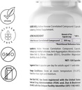 Active Hexose Correlated Compound Supplements – 120 Vegan Caps, 500mg – Organic Shiitake Mushroom Extract Supplement Capsules for Immune Support & Natural Immune Booster – Non-GMO & Gluten-Free 6