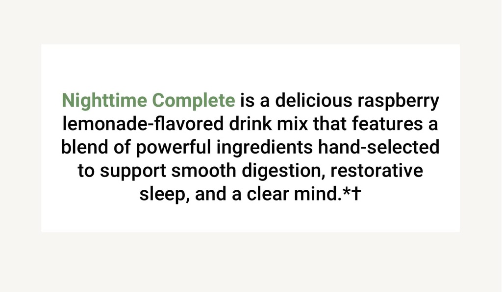 ACTIVATEDYOU Morning Complete Daily Wellness Drink (Apple Cinnamon) Nighttime Complete (Raspberry Lemonade) with Prebiotics, Probiotics, and Green Superfoods, 30 Servings 3