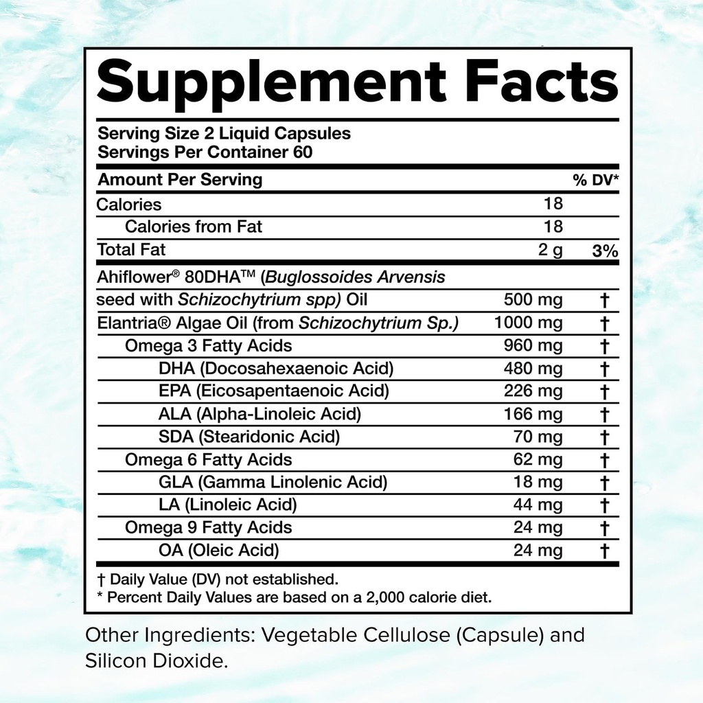 Vegan Omega-3 & B12 Bundle - Energy & Wellness