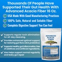 Organic Acacia Fiber Powder Prebiotic Soluble Fiber Powder Perfect Bathroom Trips, Digestion, IBS Relief, Leaky Gut Repair 24oz w/Scooper 5