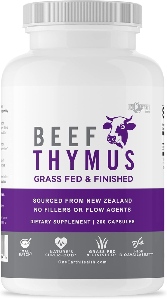One Earth Health Bundle Savings! - Beef Organs and Thymus. 100% New Zealand Pasture Raised Cattle. 5