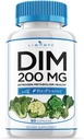 DIM Supplement 200mg - DIM Diindolylmethane Plus BioPerine - Estrogen Balance, Hormone Menopause Relief, Acne Treatment, Vegan - 180 Count 4
