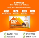 PROBAR - MEAL Bar, S'Mores, Non-GMO, Gluten-Free, Healthy, Plant-Based, Whole-Food Ingredients, Natural Energy (12 Count) 5
