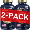 Granions HMB and Vitamin D3 Supplement - Muscle Recovery, Beta Hydroxy Butyrate Pre Workout Muscle Builder, Mass Gainer - 1000 MG with D3 and Calcium - 360 HMB Capsules, 6-Month Supply 2