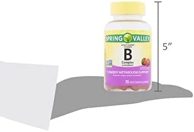 Spring Valley Vitamin B Complex Supplement Adult Vegetarian Gummies, 70 Count+Better Guide Vitamins Supplements 4