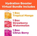 Gatorade Hydration Booster - All 3 Flavors (Strawberry Watermelon, Tropical Mango, Citrus Berry) 3