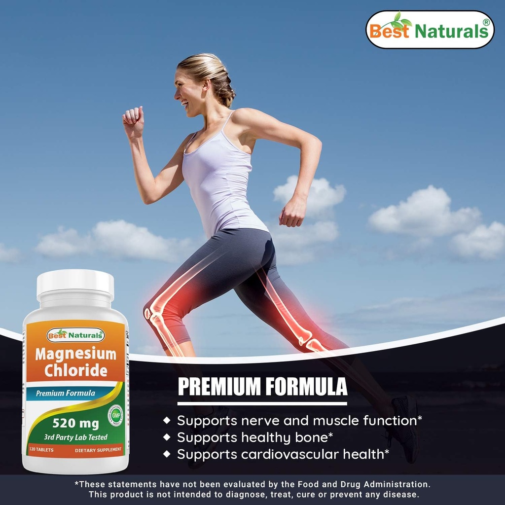 Best Naturals Ashwagandha Extract 500 Mg & Magnesium Chloride 520 mg 6