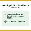 Nb Acidophilus Size 100s Nature's Bounty Acidophilus Probiotic Tablets 100 Count 3