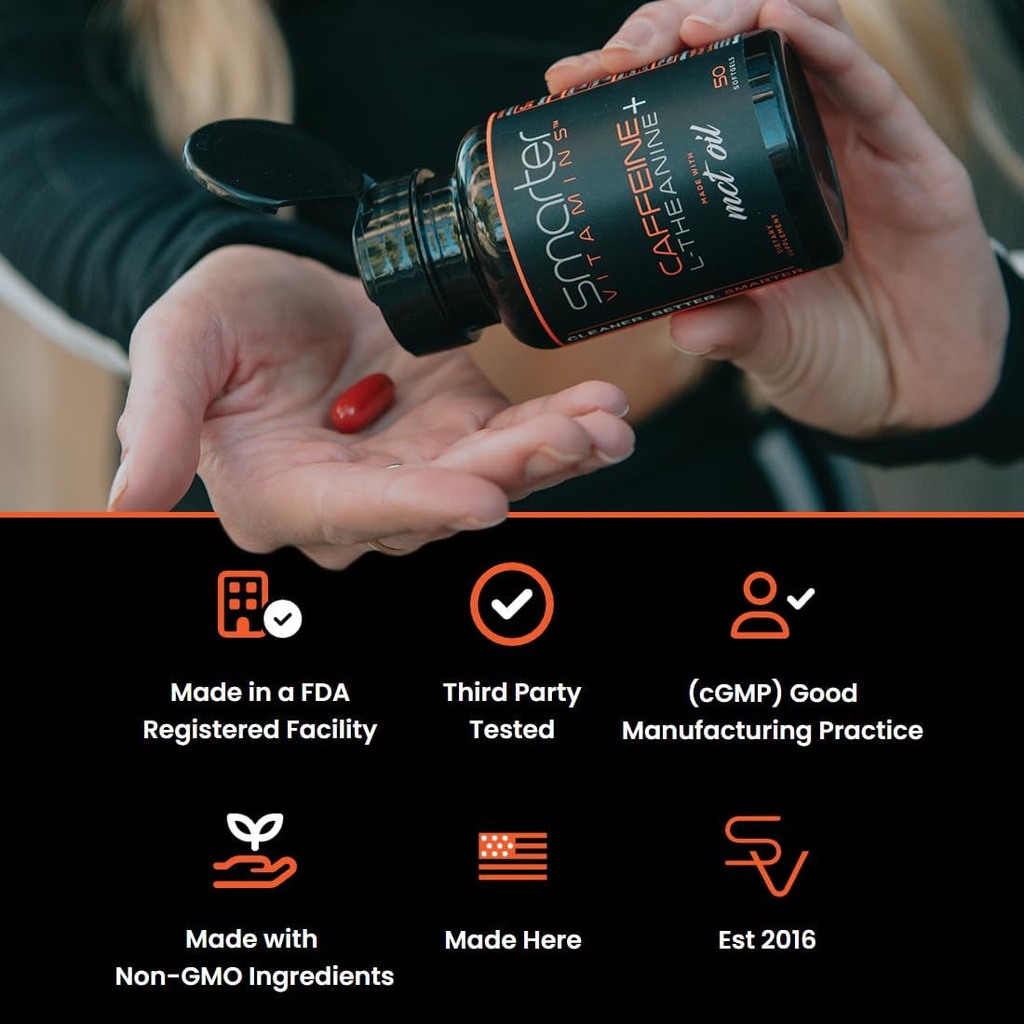 Energy Boost Bundle – Caffeine + L-Theanine + MicroMinerals for Smooth, Lasting Energy & Vitality 6