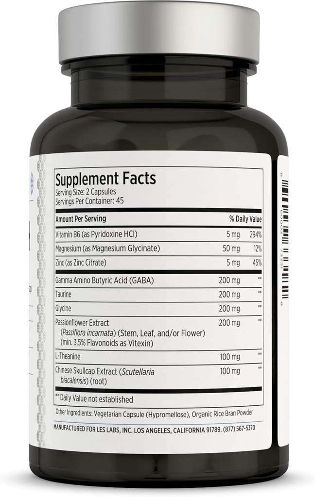 LES Labs Serenity Now Duo - Mood Boost & GABA Health Bundle Supports a Positive Mood and Better Rest 6
