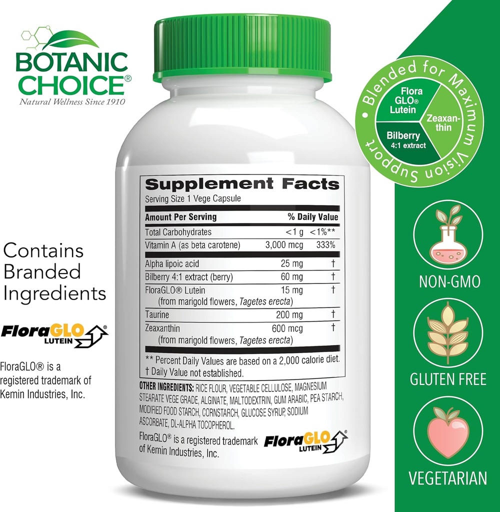 Opti Gold Vision Support - Eye Health Supplement