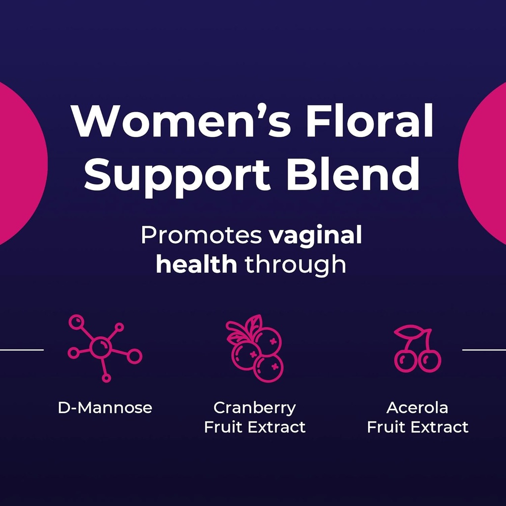 Waylo Probiotics for Women 60 Billion CFU – Tiny Easy-to-Swallow ...