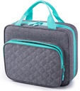 BAGSFY Medicine Bag for Traveling, Pill Bottle Organizer Storage, Large Medication Travel Case, Pills Box for Vitamin, First Aid Kit Bags Empty. (Comes with Weekly Pill Organizer) 2