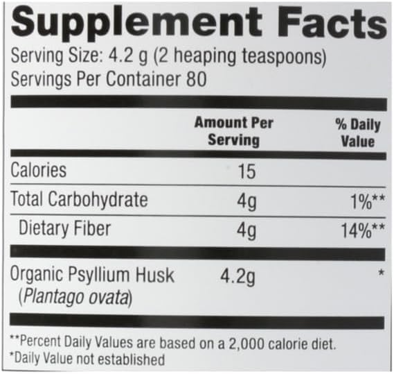 Generic Sprouts Organic Whole Psyllium Husk - 12 oz 3