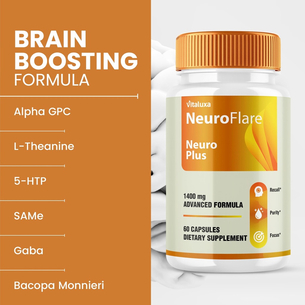 Brain Force Plus Neuro Plus Brain Formula - Focus & Memory