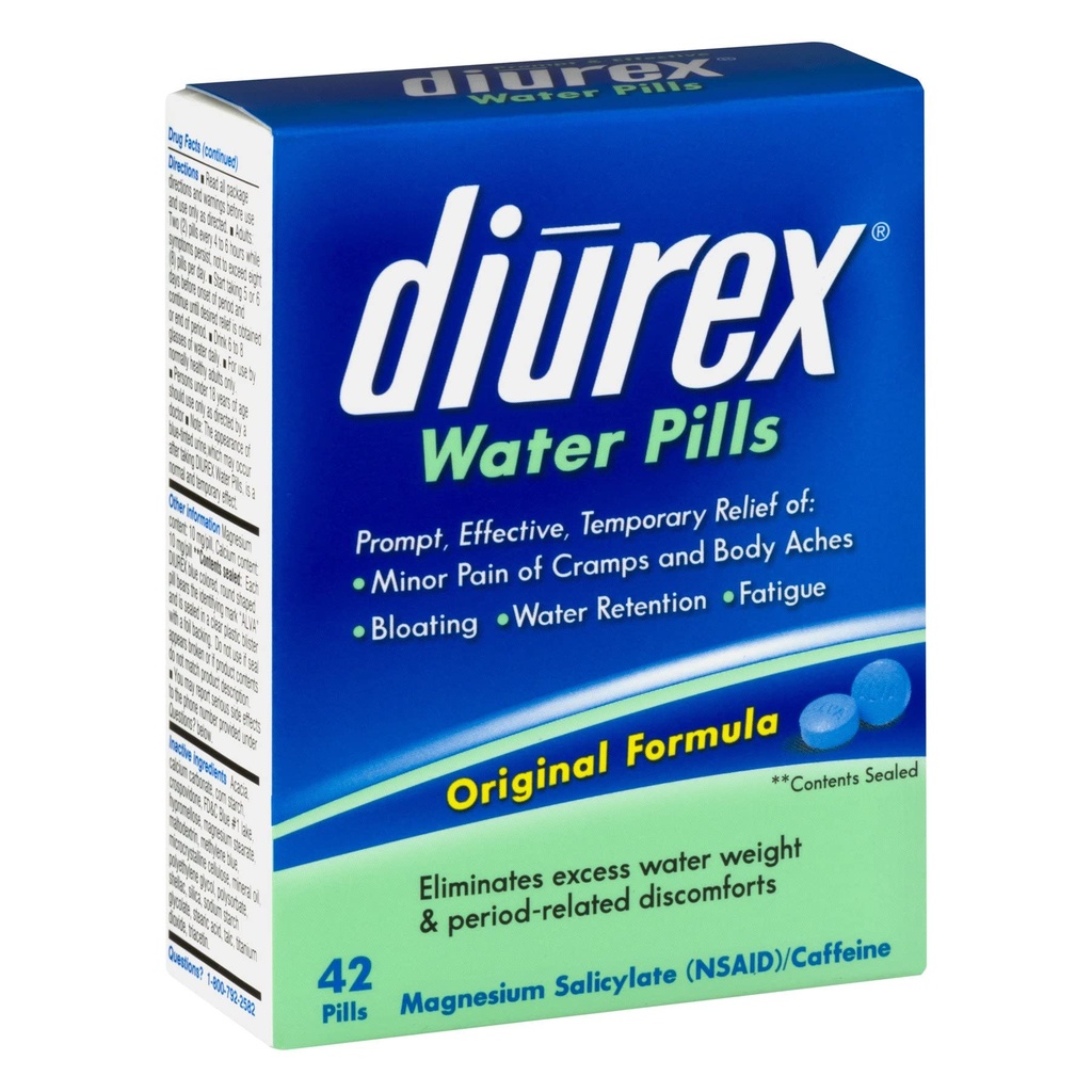 Diurex Water Pills Original Formula - 42 Pills