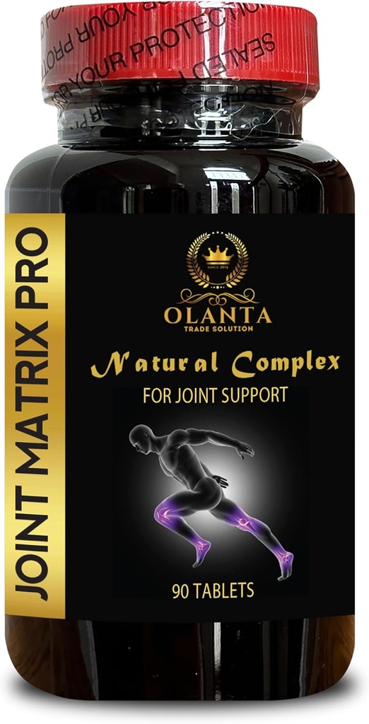JOINT MATRIX PRO - msm and glucosamine, flexibility and mobility, joint support supplement, Cartilage and Connective Tissue, alfalfa supplement, flexibility and balance - 1 Bottle