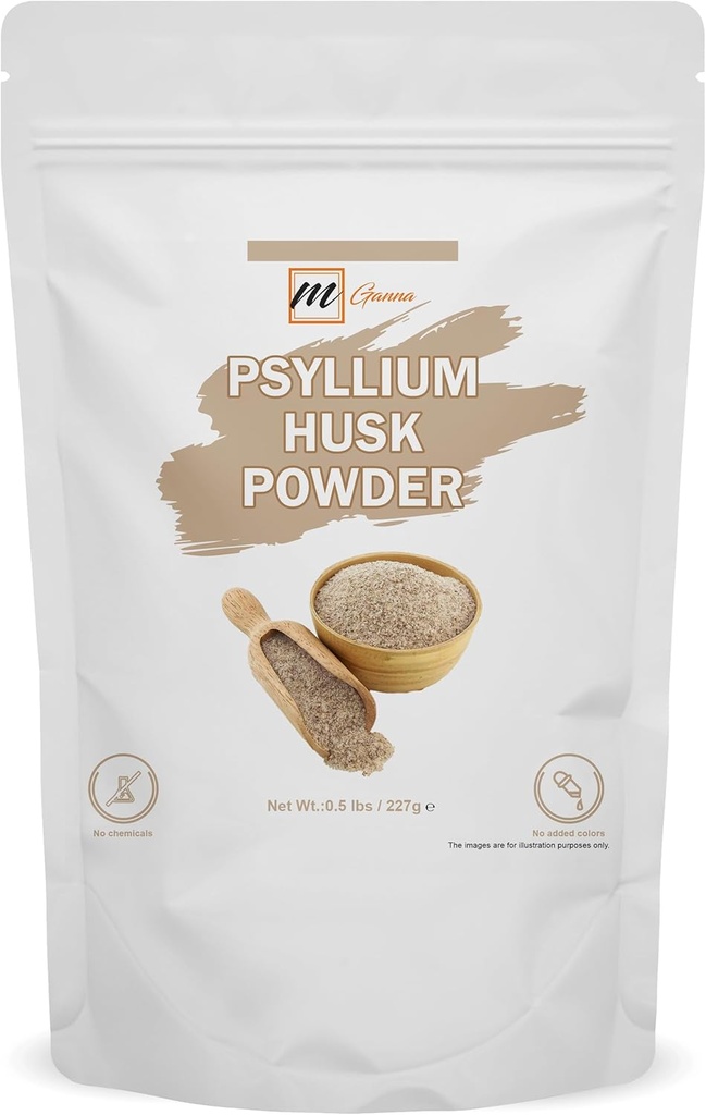 100% Natural Psyllium Husk (Whole) for Health Care 227 GMS / 0.5 LBS
