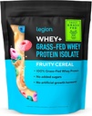LEGION Whey+ Protein Whey Isolate from Grass Fed Cows - Whey Protein Isolate Powder Low Calorie, Non-GMO, Sugar Free, Lactose and Gluten Free, All Natural Protein Powder for Men & Women, (30 Servings)