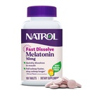 Natrol Melatonin 10mg Fast Dissolve Tablets - Citrus Flavor, 100 Count, Sleep Support, Fast Dissolve Melatonin for Adults, 100-Day Supply