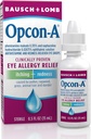 Allergy Eye Drops by Bausch & Lomb, for Itch & Redness Relief, 15 mL
