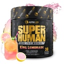ALPHA LION Core Pre Workout with Creatine for Performance, Beta Alanine for Muscle, L-Citrulline for Pump & Tri-Source Caffeine for Sustained Energy (30 Servings, King Lemonade Flavor)