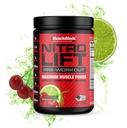 MuscleMeds Nitro Lift Pre Workout Enhance Endurance and Muscle Performance, Cherry Lime, 40 Servings