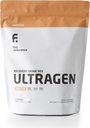 FIRST ENDURANCE Ultragen Workout Recovery Drink Powder, Protein Mix, Boosts Energy, Accelerates Recovery | Cappuccino, 15 Servings