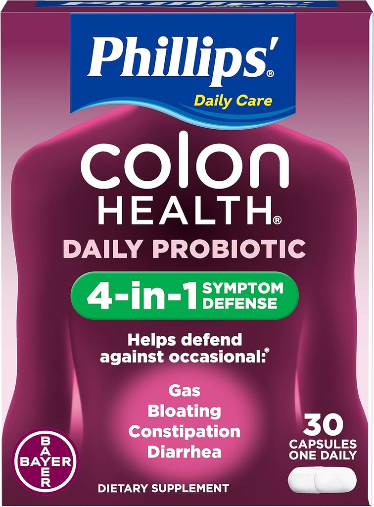 Phillips Colon Health Probiotic Caps 60 ea
