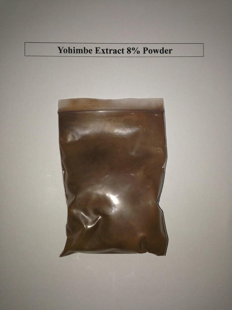 8% yohimbine Yohimbe Bark Extract Powder/aphrodine 100 Grams
