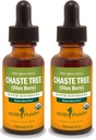 Herb Pharm Chaste Tree Liquid Extract for Female Reproductive System Support - 1 Ounce (DCHASTE01) (Pack of 2)