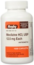 MECLIZINE TABS 12.5 MG OTC*RUG Size: 1000