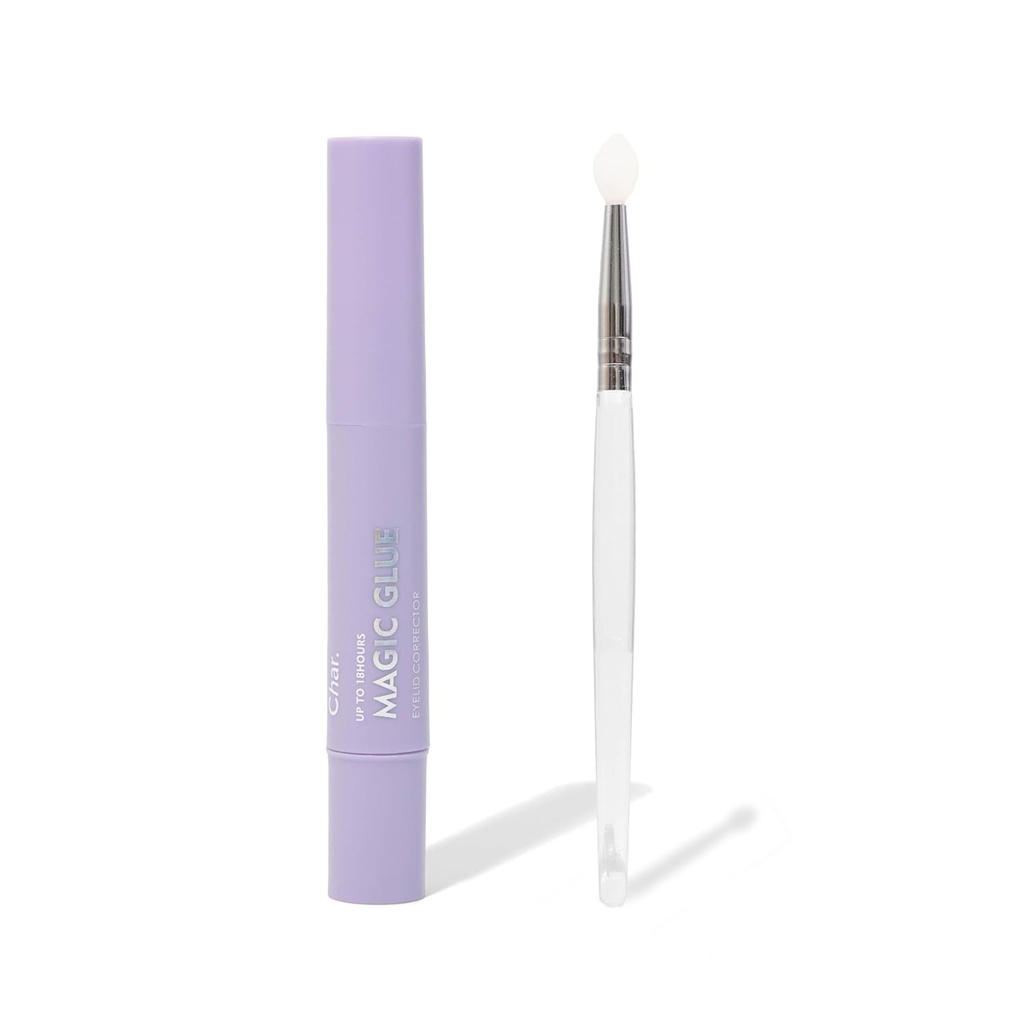 Magic Glue Eyelid Corrector - Eyelid Lifter, Clear Adhesive for Hooded eyelids, Waterproof and Makeup Proof, Invisible Adhesive Pen