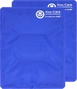 Koo-Care Large Flexible Gel Ice Pack for Injuries Reusable Hot Cold Compress - Fit for Shoulder Arm, Back, Hip, Knee, Shin, Foot Pain Relief, Swelling, Physical Therapy (L, 11" x 14") Pack of 2