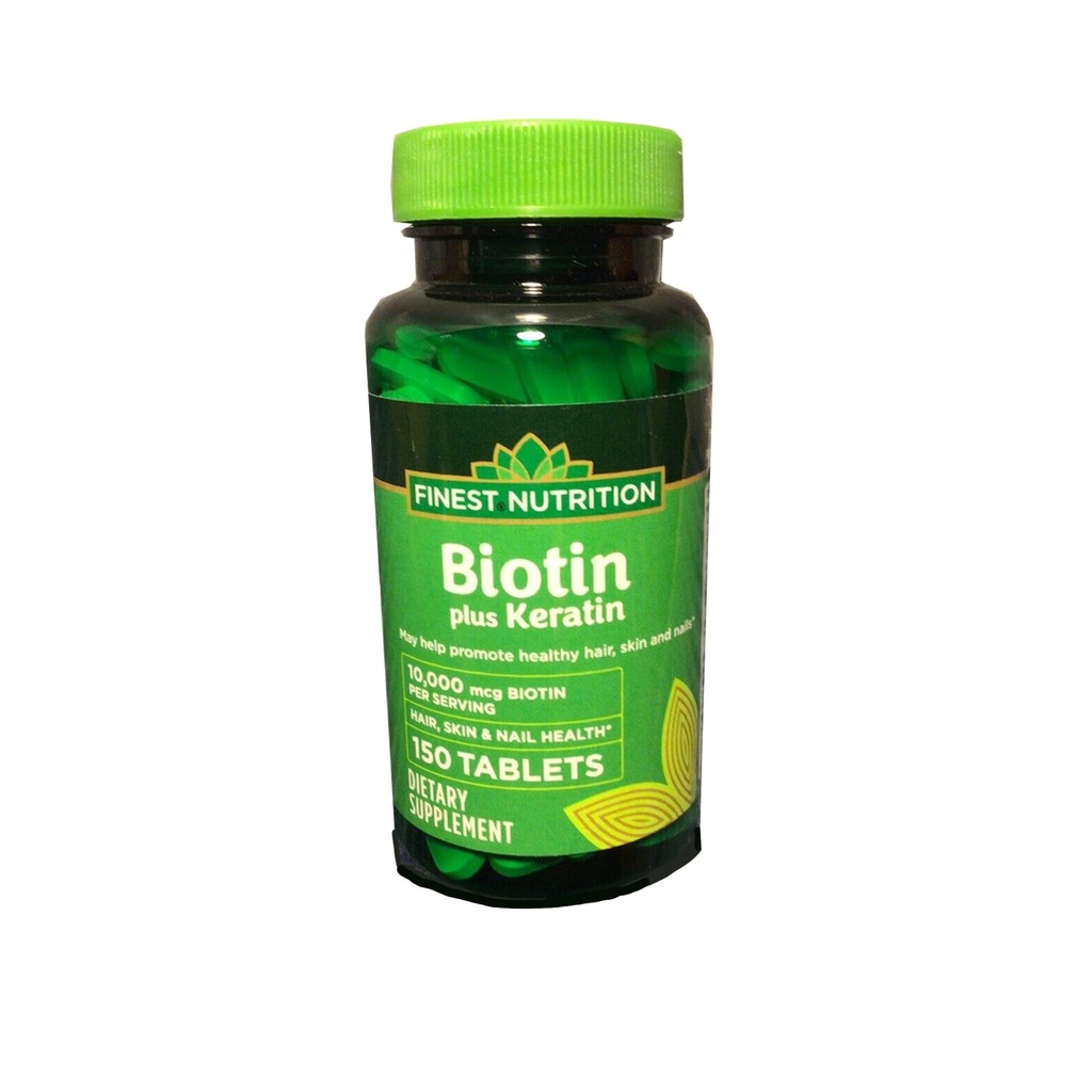 ZZP Finest Nutrition Biotin + Keratin 150 Tablets