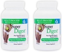 SuperDigest (2 Pack) Best Process Alkaline — Multi-Enzyme Digestive Support — Digestive Enzymes with Alfalfa, Papain & Bromelain (Vegetarian Friendly)