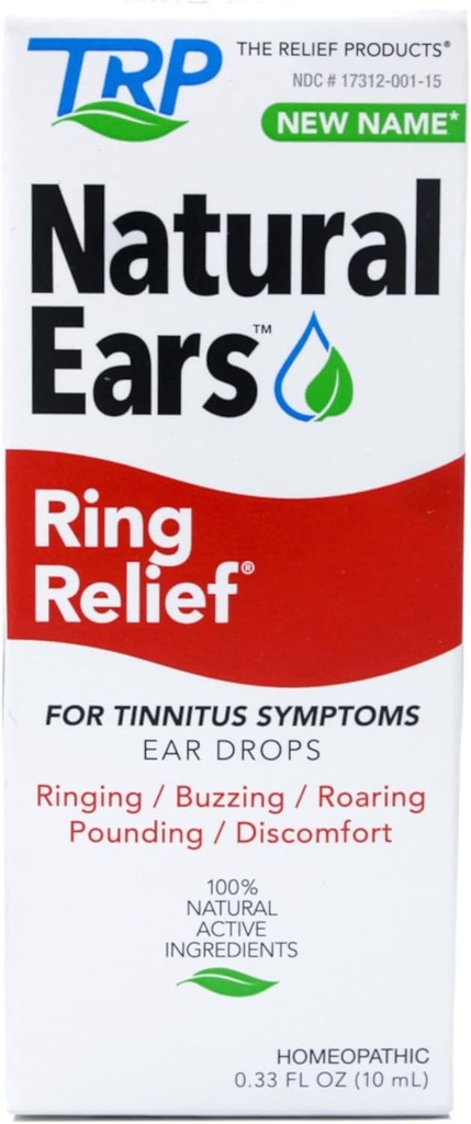 Ring Relief Ear Drops Size .33z Ring Relief Ear Drops .33z