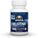 Source Naturals Sleep Science Melatonin 1 mg, 100 Orange Flavored Lozenges