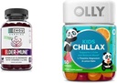 Zhou Nutrition Elderberry Gummies 60 Count & OLLY Kids Magnesium Gummies 50 Count Immune & Calm Support