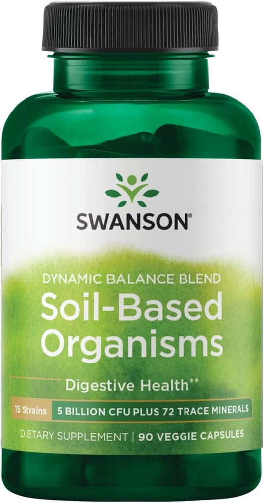 Swanson Ultra Dynamic Balanced Blend Soil-Based Organisms 5 Billion Cfu 90 Veg Caps
