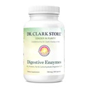 Dr. Clark Digestive Enzymes Supplement – 700mg, 100 Gelatin Capsules, Supports Healthy Digestion & Nutrient Absorption