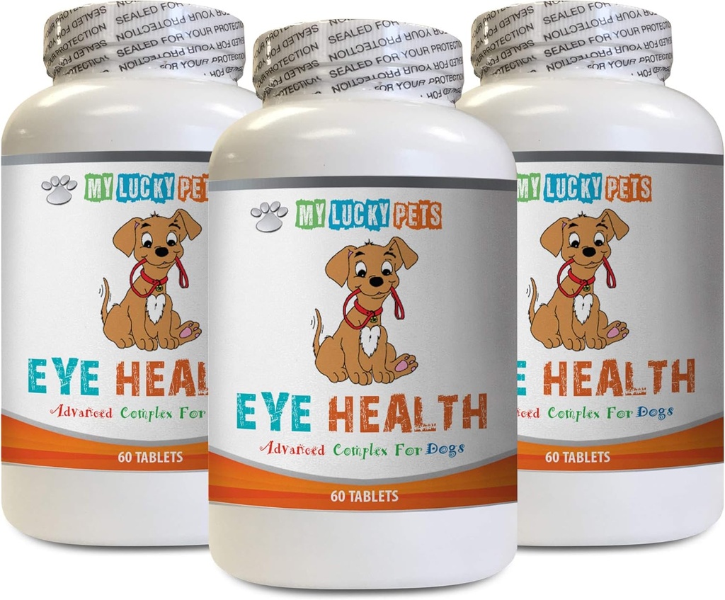Dog Immune Boost - Dog Eye Health - Advanced Formula - Benefits Vision - Immune Support - Vitamin d for Dogs - 3 Bottles (180 Treats)