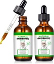 Cat Antibiotics, Antibiotics for Cats, Natural Cat Multivitamin Herbal Supplements 60ml-2pcs