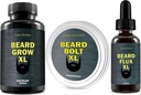 Beard Flux, Beard Grow XL and Beard Bolt XL bundle