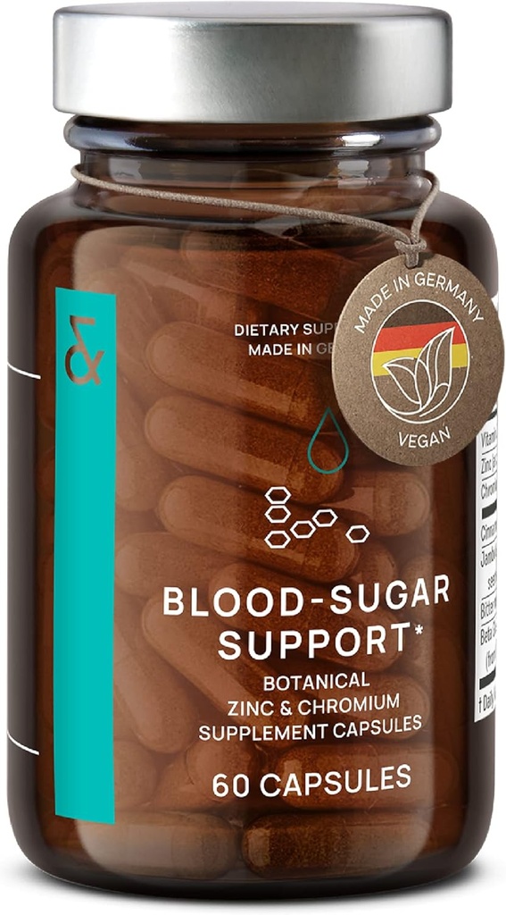 CLAV® N°9 - Cinnamon Extract + Bitter Melon Capsules with Syzygium cumini, Beta Glucan & Chromium - Vegan - 60 Count
