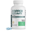 Bronson Copper Glycinate 3mg Chelated Superior Absorption Non-GMO, 180 Vegetarian Tablets