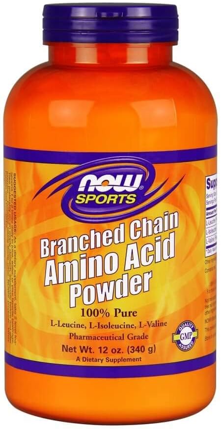 Now Foods Branched Chain Amino Acid Powder, 12oz ( Multi-Pack)